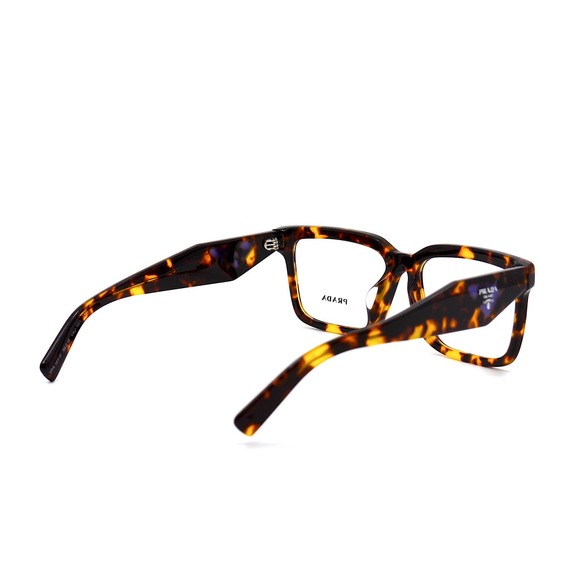 PRADA PR 10YVF VAU1O1 HONEY TORTOISE AUTHENTIC EYEGLASSES FRAME - Picture 8 of 13